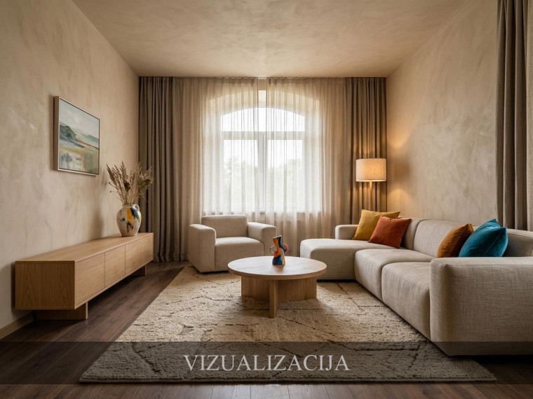 Parduodamas butas Geležinkelio g., Šilutės m., Šilutės r. sav., 50.13 m² ploto 2 kambariai 3