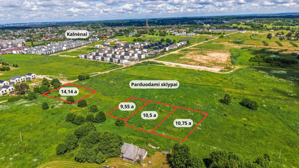 Parduodamas  sklypas Keltų g., Vilniaus m., Vilniaus m. sav., 9.55 a ploto 1
