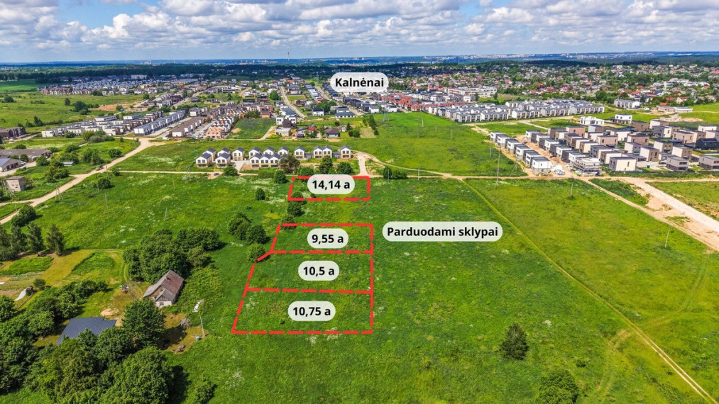Parduodamas  sklypas Keltų g., Vilniaus m., Vilniaus m. sav., 9.55 a ploto 2