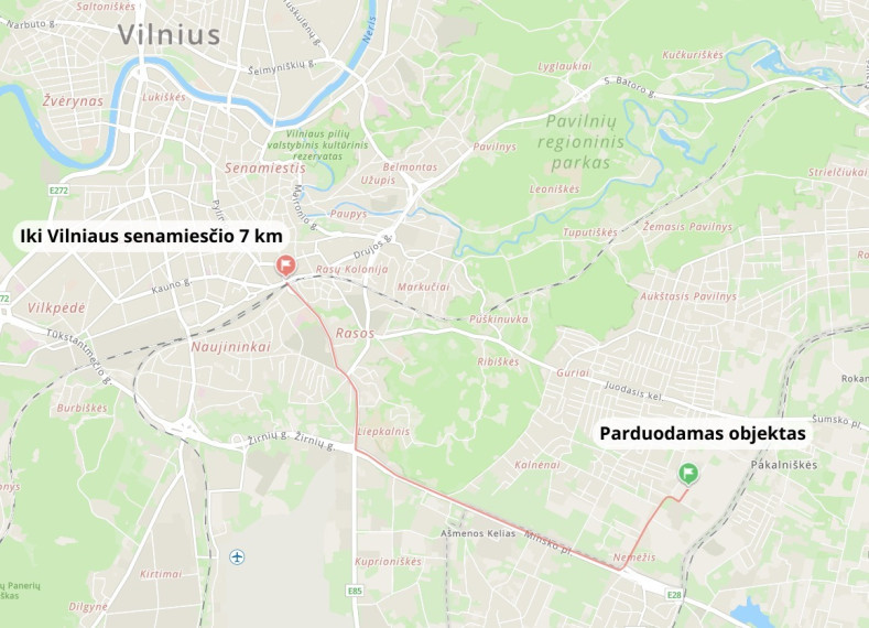 Parduodamas  sklypas Keltų g., Vilniaus m., Vilniaus m. sav., 9.55 a ploto 6
