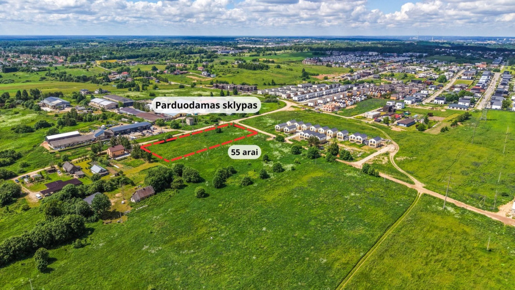 Parduodamas  sklypas Keltų g., Vilniaus m., Vilniaus m. sav., 55 a ploto 1