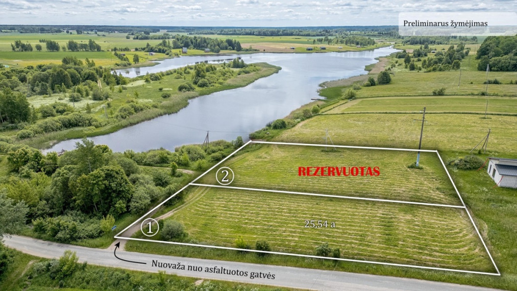Parduodamas  sklypas Užušilių g., Vileikiškių k., Širvintų r. sav., 25.54 a ploto 1