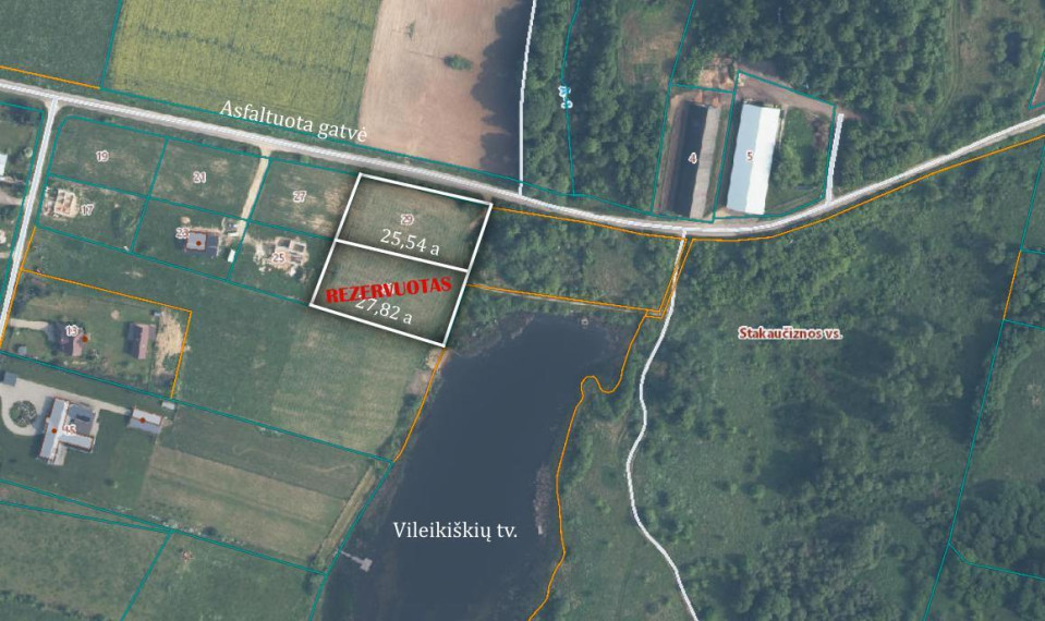 Parduodamas  sklypas Užušilių g., Vileikiškių k., Širvintų r. sav., 25.54 a ploto 11