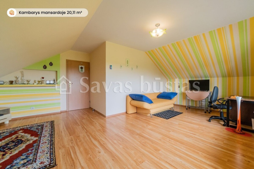 Parduodamas namas Geltonoji g., Pailių k., Šiaulių r. sav., 230.01 m2 ploto, 1 aukštai 15