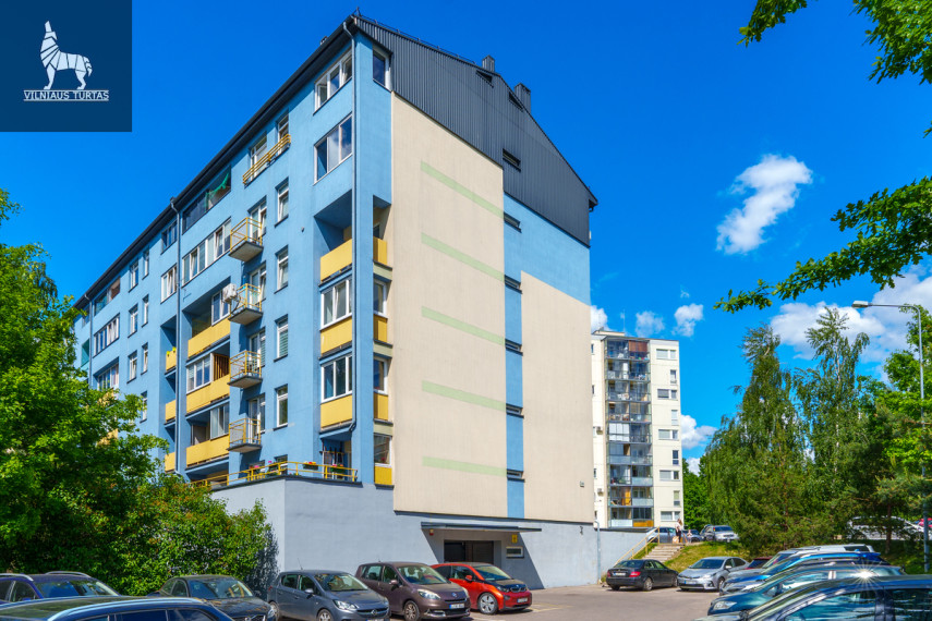 Parduodamas butas Ukmergės g., Pašilaičiai, Vilniaus m., Vilniaus m. sav., 58.55 m2 ploto, 2 kambariai 22