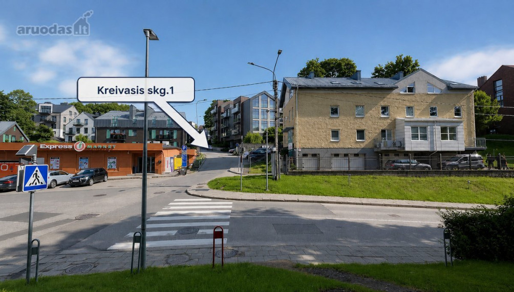 Nuomojamos kitos paskirties patalpos Kreivasis skg. 1, Užupis, Vilniaus m., Vilniaus m. sav., 20.44 m2 ploto 1