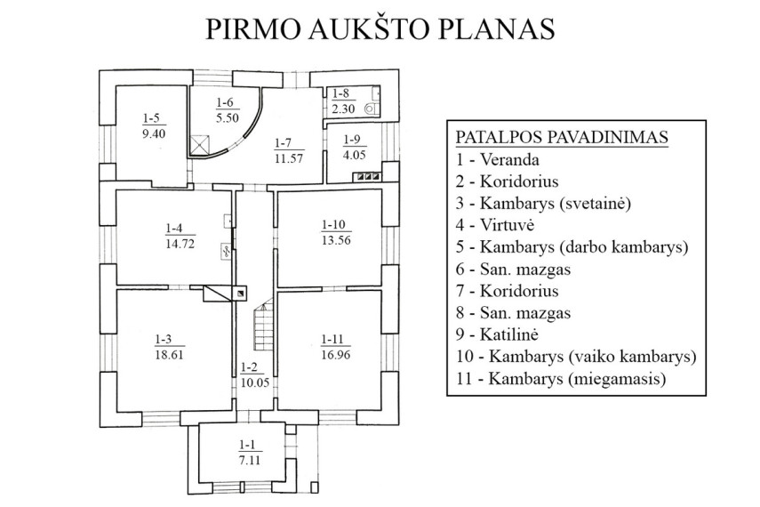 Parduodamas namas Žalioji g., Uliūnų k., Panevėžio r. sav., 215.5 m2 ploto, 2 aukštai 26