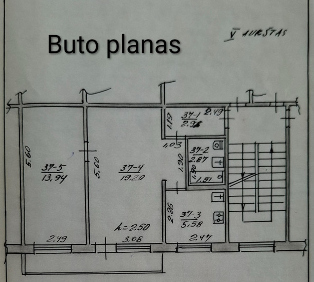 Parduodamas butas Draugystės g., Marijampolės m., Marijampolės sav., 44.55 m2 ploto, 2 kambariai 15