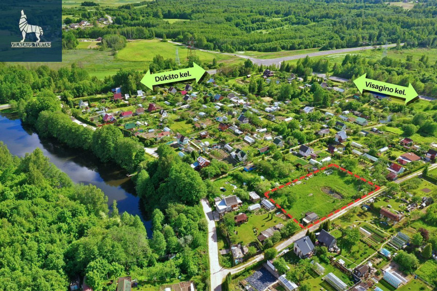 Parduodamas  sklypas Skryto g., Kalviškių k., Visagino sav., 18.24 a ploto 1