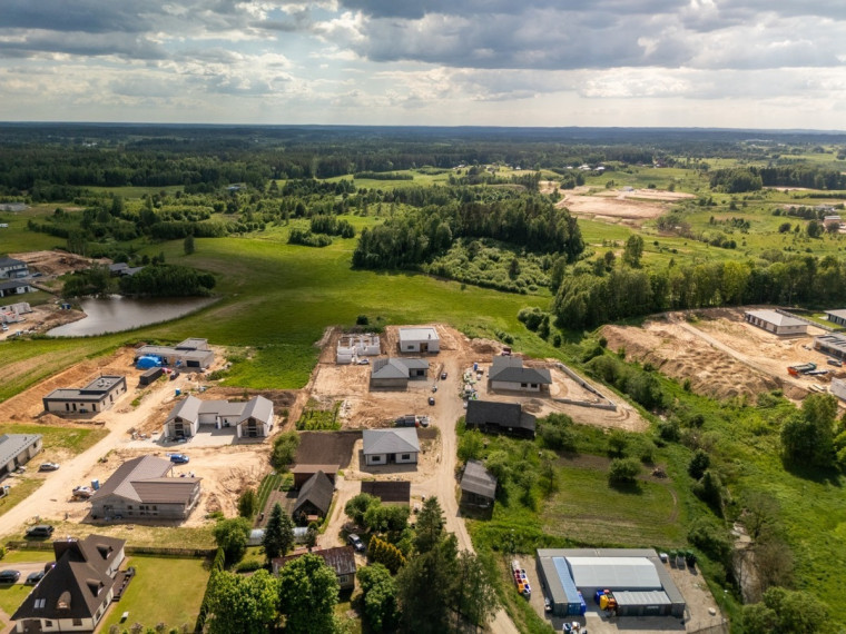 Parduodamas namas Žolynų g., Pikutiškių k., Vilniaus r. sav., 154.45 m2 ploto, 1 aukštai 4