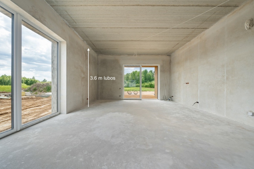 Parduodamas namas Žolynų g., Pikutiškių k., Vilniaus r. sav., 154.45 m2 ploto, 1 aukštai 9