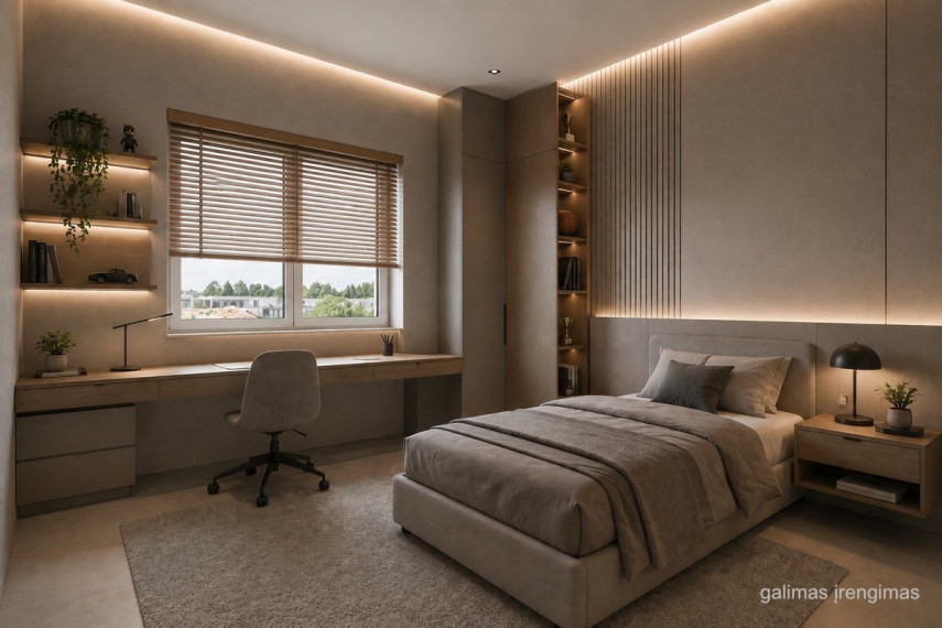 Parduodamas namas Žolynų g., Pikutiškių k., Vilniaus r. sav., 154.45 m2 ploto, 1 aukštai 20