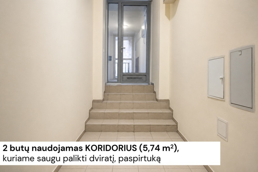 Parduodamas butas P. Vileišio g., Vilniaus m., Vilniaus m. sav., 40 m2 ploto, 2 kambariai 21