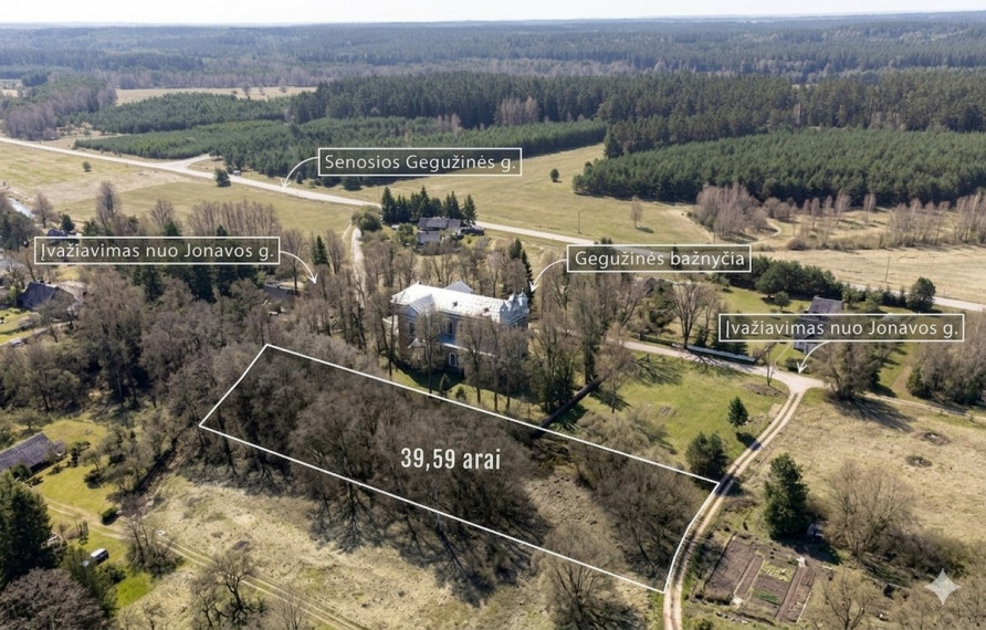 Parduodamas  sklypas Jonavos g., Gegužinės k., Kaišiadorių r. sav., 39.59 a ploto 1