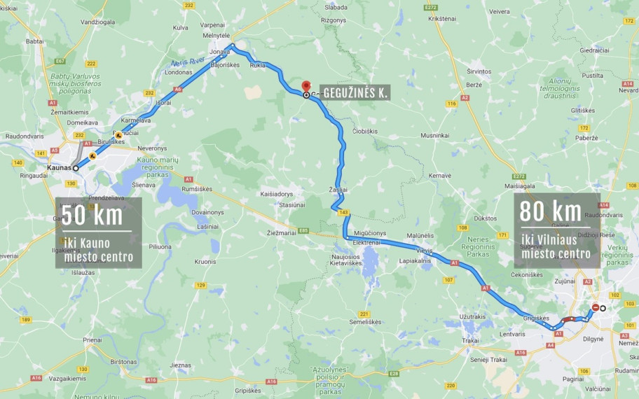 Parduodamas  sklypas Jonavos g., Gegužinės k., Kaišiadorių r. sav., 39.59 a ploto 7