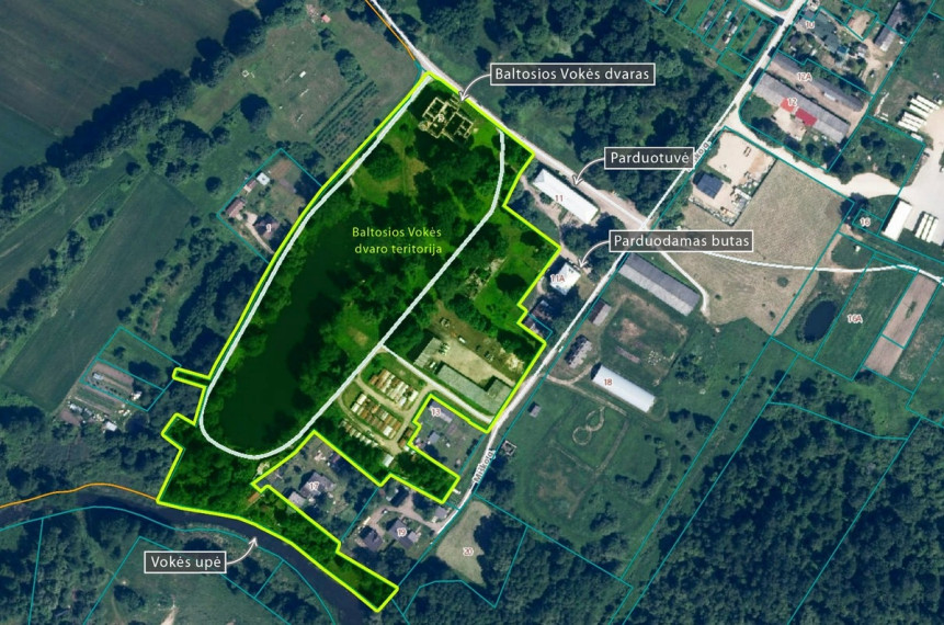 Parduodamas butas Miško g., Baltosios Vokės k., Vilniaus r. sav., 40.86 m2 ploto, 2 kambariai 24
