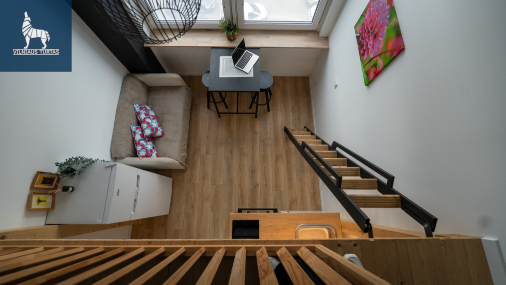 Nuomojamas butas Liepsnos g., Vilkpėdė, Vilniaus m., Vilniaus m. sav., 24 m2 ploto, 2 kambariai 1