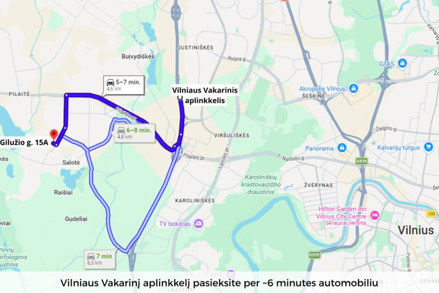 Nuomojamos administracinės, kitos paskirties, paslaugų, prekybos, sandėliavimo patalpos Gilužio g., Vilniaus m., Vilniaus m. sav., 552.46 m2 ploto 17