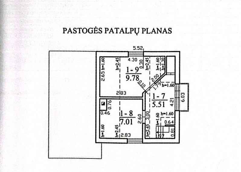 Parduodamas namas Žilvino g., Daukniškių k., Panevėžio r. sav., 67.91 m2 ploto, 2 aukštai 15