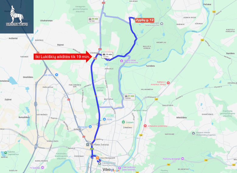 Parduodamas  sklypas Zyplių g., Mažieji Gulbinai, Vilniaus m., Vilniaus m. sav., 7 a ploto 9