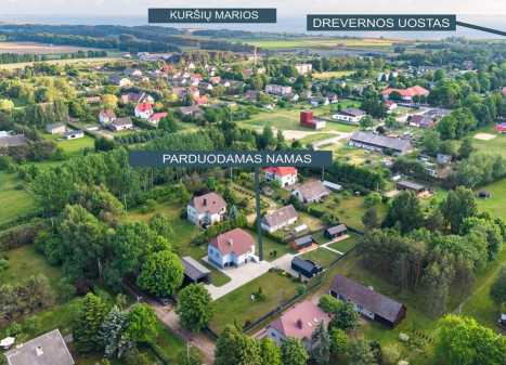 Parduodamas namas Klaipėdos g., Drevernos k., Klaipėdos r. sav., 198 m2 ploto, 2 aukštai Parduodamas namas Klaipėdos g., Drevernos k., Klaipėdos r. sav., 198 m2 ploto, 2 aukštai
