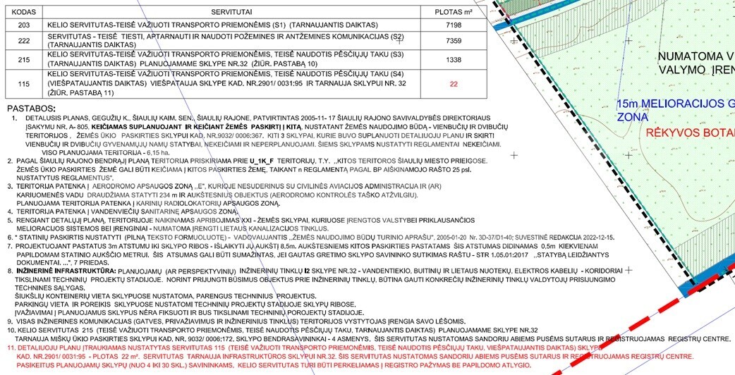 Parduodamas namų valdos paskirties sklypas Tetervinų g., Gegužių k., Šiaulių r. sav., 10.81 a ploto 13