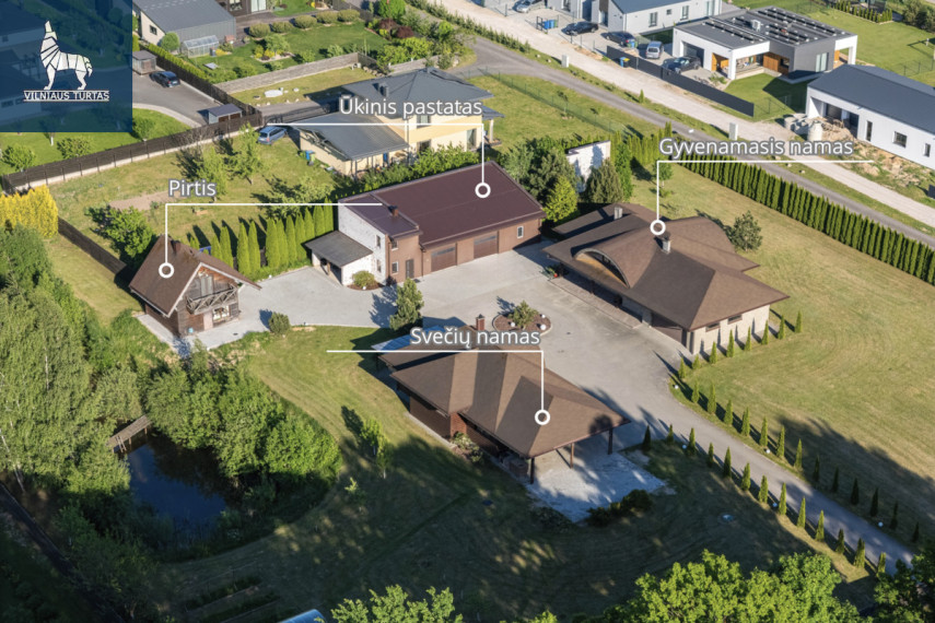 Parduodamas namas Miško g., Gudelių k., Vilniaus r. sav., 223.33 m2 ploto, 2 aukštai 6