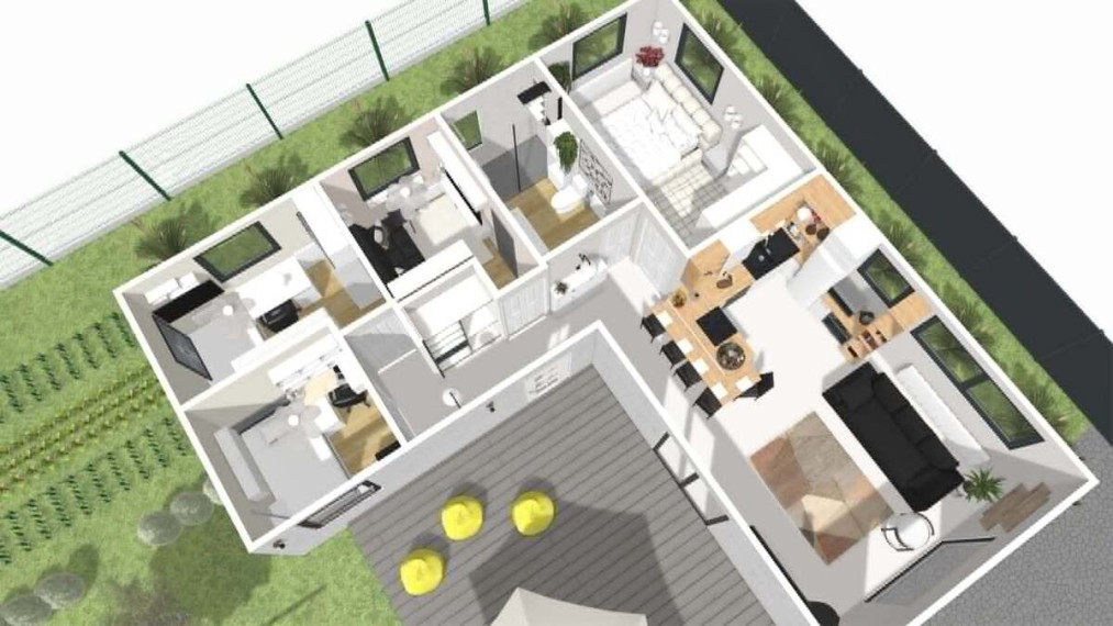 Parduodamas namas Vilniaus r. sav., Papiškių k., Vokės 2-oji, 72.2 m2 ploto, 1 aukštai 30