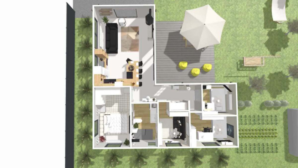 Parduodamas namas Vilniaus r. sav., Papiškių k., Vokės 2-oji, 72.2 m2 ploto, 1 aukštai 31