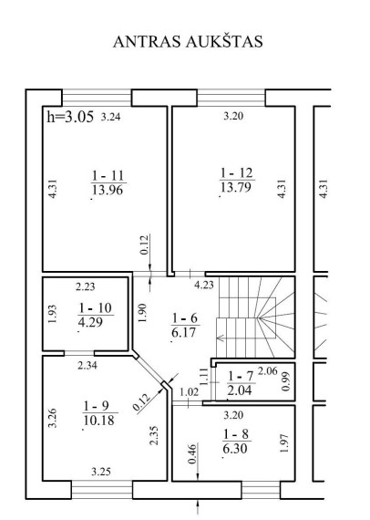 Parduodamas namas Bražuolės g., Trakų Vokė, Vilniaus m., Vilniaus m. sav., 116.07 m² ploto 5 kambariai 34