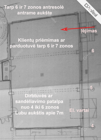 Nuomojamos paslaugų, prekybos patalpos Panerių g., Vilniaus m., Vilniaus m. sav., 270 m2 ploto 19