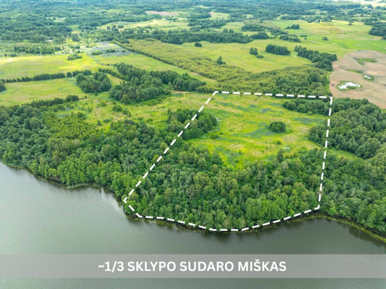 Parduodamas  sklypas Pakirnių k., Vilniaus r. sav., 734.54 a ploto 3