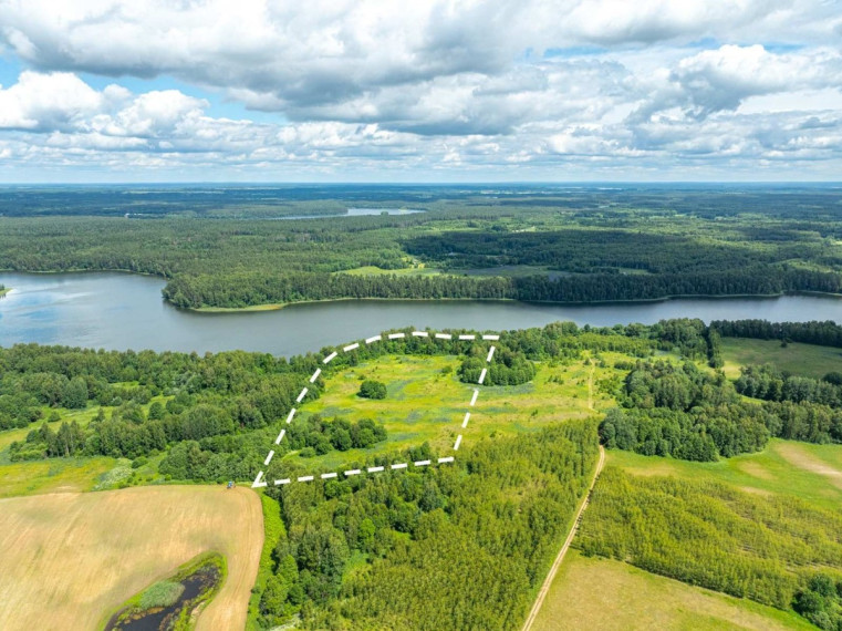 Parduodamas  sklypas Pakirnių k., Vilniaus r. sav., 734.54 a ploto 6
