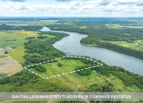 Parduodamas  sklypas Pakirnių k., Vilniaus r. sav., 734.54 a ploto