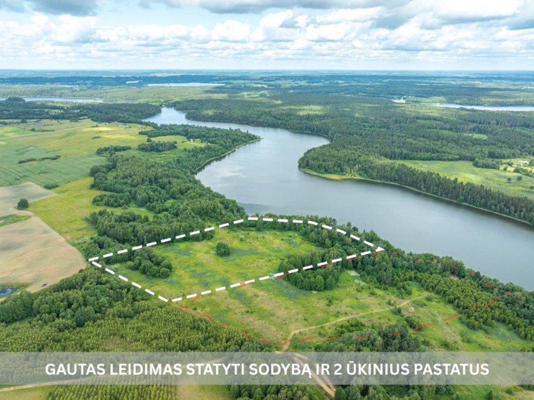 Parduodamas  sklypas Pakirnių k., Vilniaus r. sav., 734.54 a ploto 1