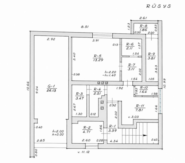 Parduodamas namas Pamiškės g., Kulautuvos mstl., Kauno r. sav., 202 m2 ploto, 2 aukštai 26