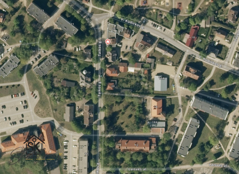 PIRMAME AUKŠTE PARDUODAMOS PATALPOS ŠILUTĖJE, TAIKOS G. 26 32