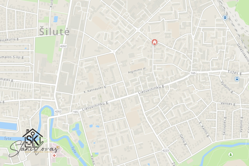 PIRMAME AUKŠTE PARDUODAMOS PATALPOS ŠILUTĖJE, TAIKOS G. 26 33