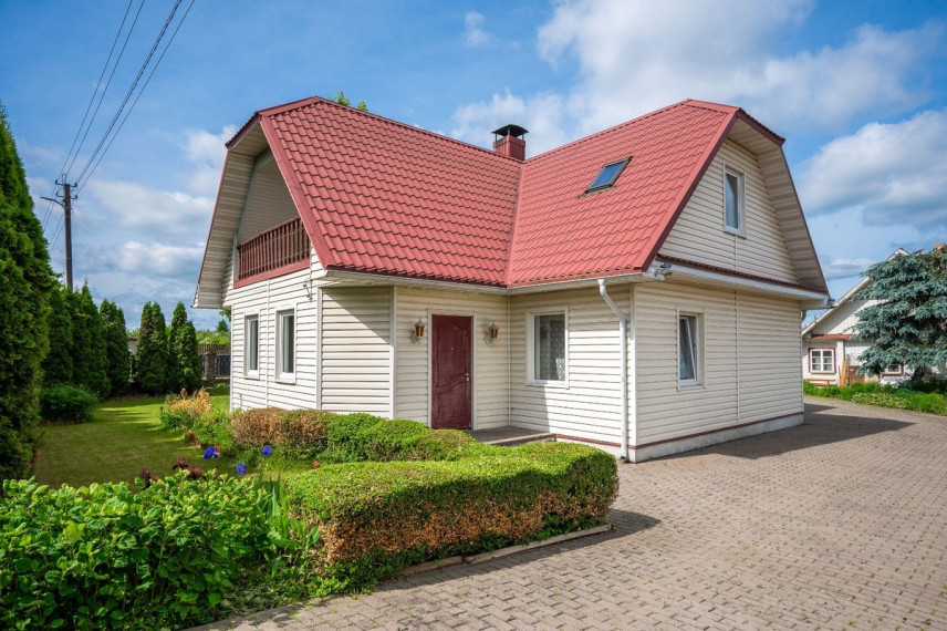 Parduodamas namas Gandrinių g., Mikašiūnų k., Vilniaus r. sav., 142.37 m2 ploto, 2 aukštai 35