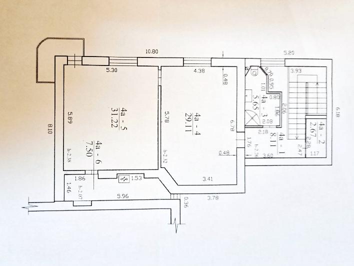 Parduodamas butas Aušros g., Dauniškio, Utenos m., Utenos r. sav., 84.26 m² ploto 3 kambariai 12