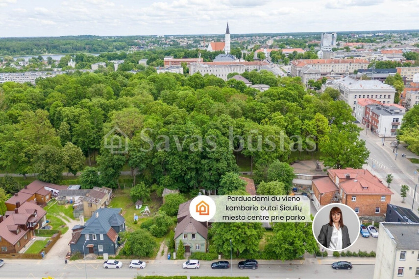 Parduodamas butas Vaisių g., Šiaulių m., Šiaulių m. sav., 52.32 m2 ploto, 2 kambariai 1
