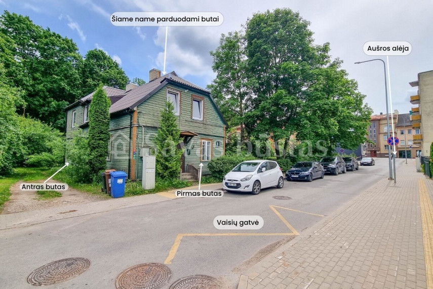 Parduodamas butas Vaisių g., Šiaulių m., Šiaulių m. sav., 52.32 m2 ploto, 2 kambariai 4