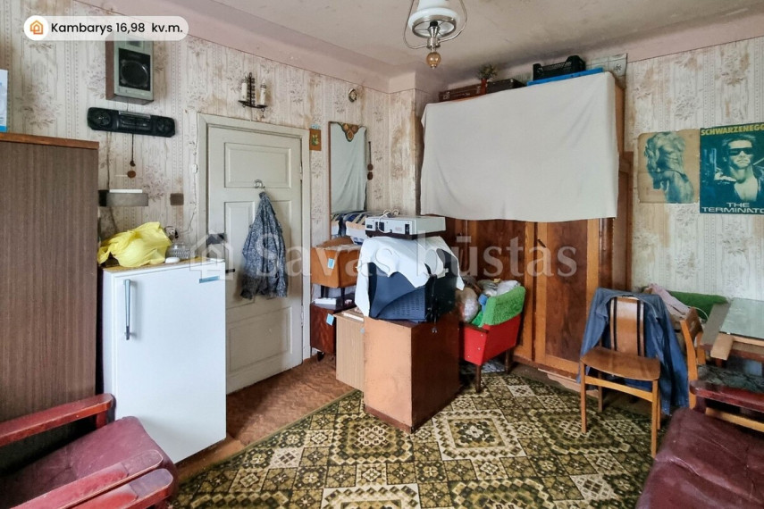 Parduodamas butas Vaisių g., Šiaulių m., Šiaulių m. sav., 52.32 m2 ploto, 2 kambariai 16