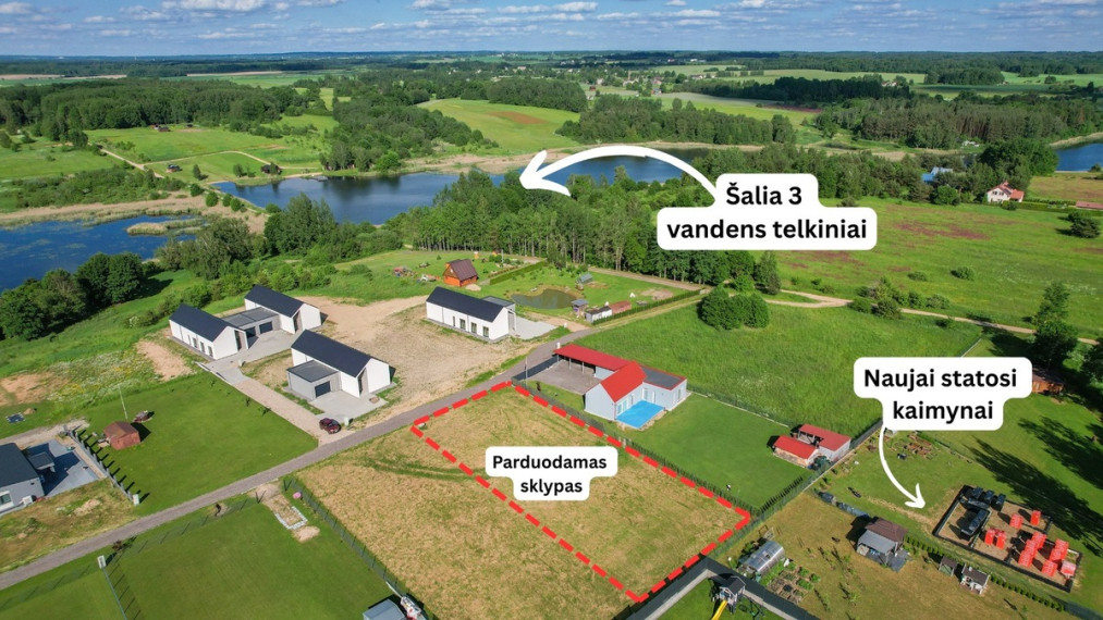 Parduodamas kitos paskirties sklypas Šlaito g., Levaniškių k., Širvintų r. sav., 11.38 a ploto 4