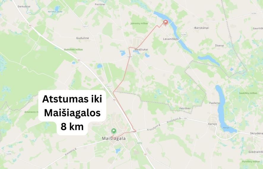 Parduodamas kitos paskirties sklypas Šlaito g., Levaniškių k., Širvintų r. sav., 11.38 a ploto 6