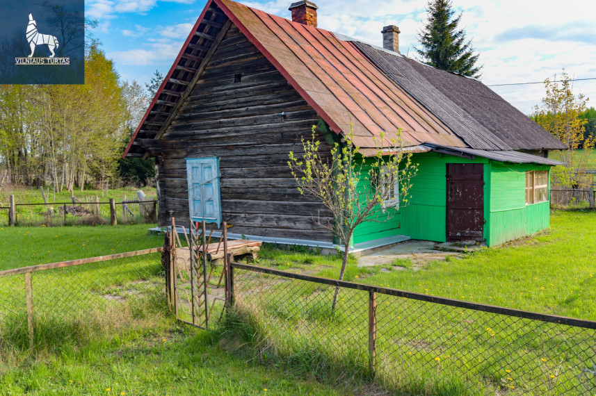 Parduodamas namas Pleniškių k., Šalčininkų r. sav., 51 m2 ploto, 1 aukštai 19