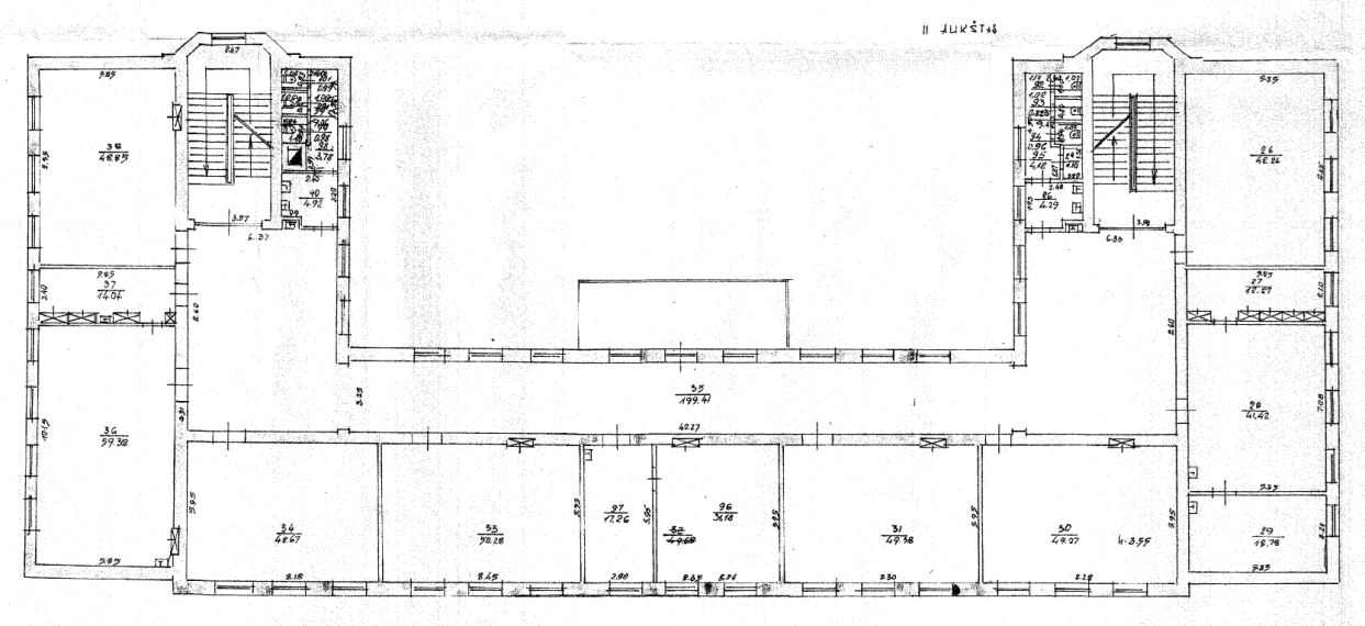 Parduodamos patalpos J. Basanavičiaus g., Kėdainių m., Kėdainių r. sav., 3571.58 m² ploto 12