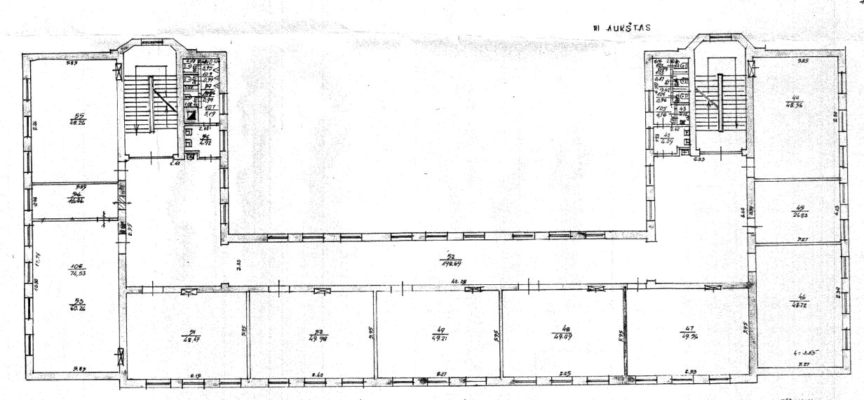 Parduodamos patalpos J. Basanavičiaus g., Kėdainių m., Kėdainių r. sav., 3571.58 m² ploto 13