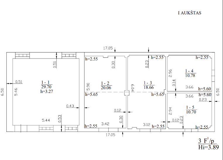 Parduodamos patalpos J. Basanavičiaus g., Kėdainių m., Kėdainių r. sav., 3571.58 m² ploto 18