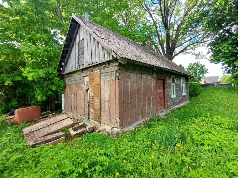 Parduodamas namas Ašvinės g., Gasčiūnų k., Joniškio r. sav., 36.40 m² ploto 2 kambariai 4